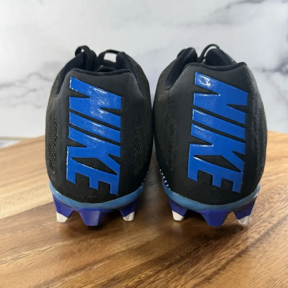 Mens 11-Nike Vapor Speed 2 TD Football Cleats Game Royal Black 833380-414 NEW